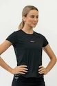 T-shirt pour femme Nebbia  FIT Activewear T-Shirt “Airy” with Reflective Logo black