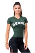 T-shirt pour femme Nebbia Hero dark green