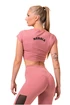 T-shirt pour femme Nebbia Hero Sporty crop top old rose