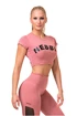 T-shirt pour femme Nebbia Hero Sporty crop top old rose