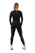 T-shirt pour femme Nebbia  Long Sleeve Smart Pocket Sporty Top 418 black