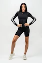 T-shirt pour femme Nebbia  Long Sleeve Zipper Top WINNER black