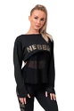 T-shirt pour femme Nebbia  Mesh T-shirt 805 black