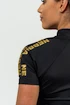 T-shirt pour femme Nebbia  Women's Compression Zipper Shirt Ultimate 831 Gold