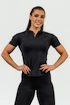 T-shirt pour femme Nebbia  Women's Compression Zipper Shirt Ultimate 831 Gold