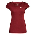 T-shirt pour femme Salewa  Puez melange dry W T-shirt Syrah melange