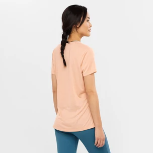 T-shirt pour femme Salomon  Agile SS Tee Sirocco XS