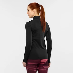 T-shirt pour femme Salomon  Comet Seamless HZ Black/Ebony