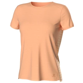 T-shirt pour femme Salomon Outline Summer SS Tee Apricot Ice