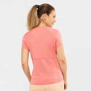 T-shirt pour femme Salomon  XA Tee W Brick Dust