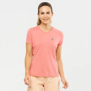 T-shirt pour femme Salomon  XA Tee W Brick Dust