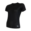 T-shirt pour femme Sensor  Coolmax Air Black  L