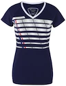 T-shirt pour femme Tecnifibre  Lady F2 Navy/White S