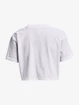 T-shirt pour femme Under Armour  BRANDED LOGO CROP SS-WH