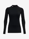 T-shirt pour femme Under Armour ColdGear Authentics Mockneck-BLK