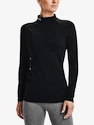 T-shirt pour femme Under Armour ColdGear Authentics Mockneck-BLK