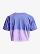 T-shirt pour femme Under Armour  DIP DYE CROP SS-BLU