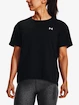 T-shirt pour femme Under Armour  Esential Cttn Stretch Tee-BLK