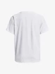 T-shirt pour femme Under Armour  Esential Cttn Stretch Tee-WHT