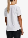 T-shirt pour femme Under Armour  Esential Cttn Stretch Tee-WHT