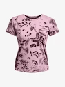 T-shirt pour femme Under Armour  Iso-Chill 200 Print SS-PNK