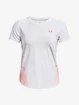 T-shirt pour femme Under Armour  Iso-Chill Laser Tee II-WHT