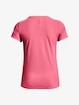 T-shirt pour femme Under Armour  Iso-Chill Laser Tee-PNK