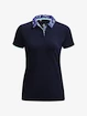 T-shirt pour femme Under Armour  Iso-Chill SS Polo-NVY