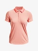 T-shirt pour femme Under Armour  Iso-Chill SS Polo-PNK