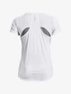 T-shirt pour femme Under Armour  IsoChill Run Laser Tee-WHT