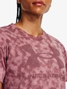 T-shirt pour femme Under Armour  LOGO AOP HEAVYWEIGHT SS-PNK