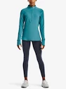 T-shirt pour femme Under Armour  Qualifier Run 2.0 1/2 Zip-BLU