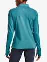 T-shirt pour femme Under Armour  Qualifier Run 2.0 1/2 Zip-BLU