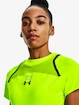 T-shirt pour femme Under Armour  Run Anywhere Crop SS-GRN