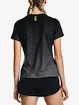 T-shirt pour femme Under Armour  Rush Cicada Shortsleeve-BLK