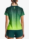 T-shirt pour femme Under Armour  Rush Cicada Shortsleeve-GRN