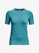 T-shirt pour femme Under Armour  Rush Seamless SS-BLU