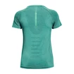 T-shirt pour femme Under Armour  Seamless Run SS-GRN