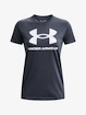 T-shirt pour femme Under Armour  SPORTSTYLE LOGO SS-GRY