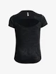 T-shirt pour femme Under Armour  Streaker Jacquard Tee-BLK