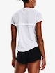 T-shirt pour femme Under Armour  Streaker SS-WHT