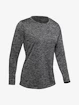 T-shirt pour femme Under Armour  Tech LS Crew Twist-BLK