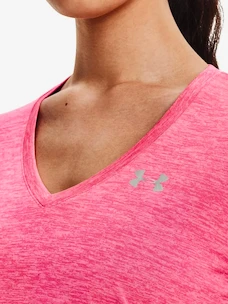 T-shirt pour femme Under Armour  Tech SSV - Twist Cerise