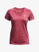 T-shirt pour femme Under Armour  Tech SSV - Twist-PNK