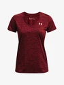 T-shirt pour femme Under Armour  Tech SSV - Twist-RED