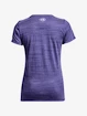 T-shirt pour femme Under Armour  Tech Tiger SSC-BLU