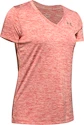 T-shirt pour femme Under Armour  Tech V-Neck Twist Red