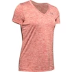 T-shirt pour femme Under Armour  Tech V-Neck Twist Red XS