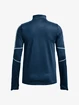 T-shirt pour femme Under Armour  Train CW 1/2 Zip-BLU