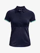 T-shirt pour femme Under Armour  Zinger Point SS Polo-NVY